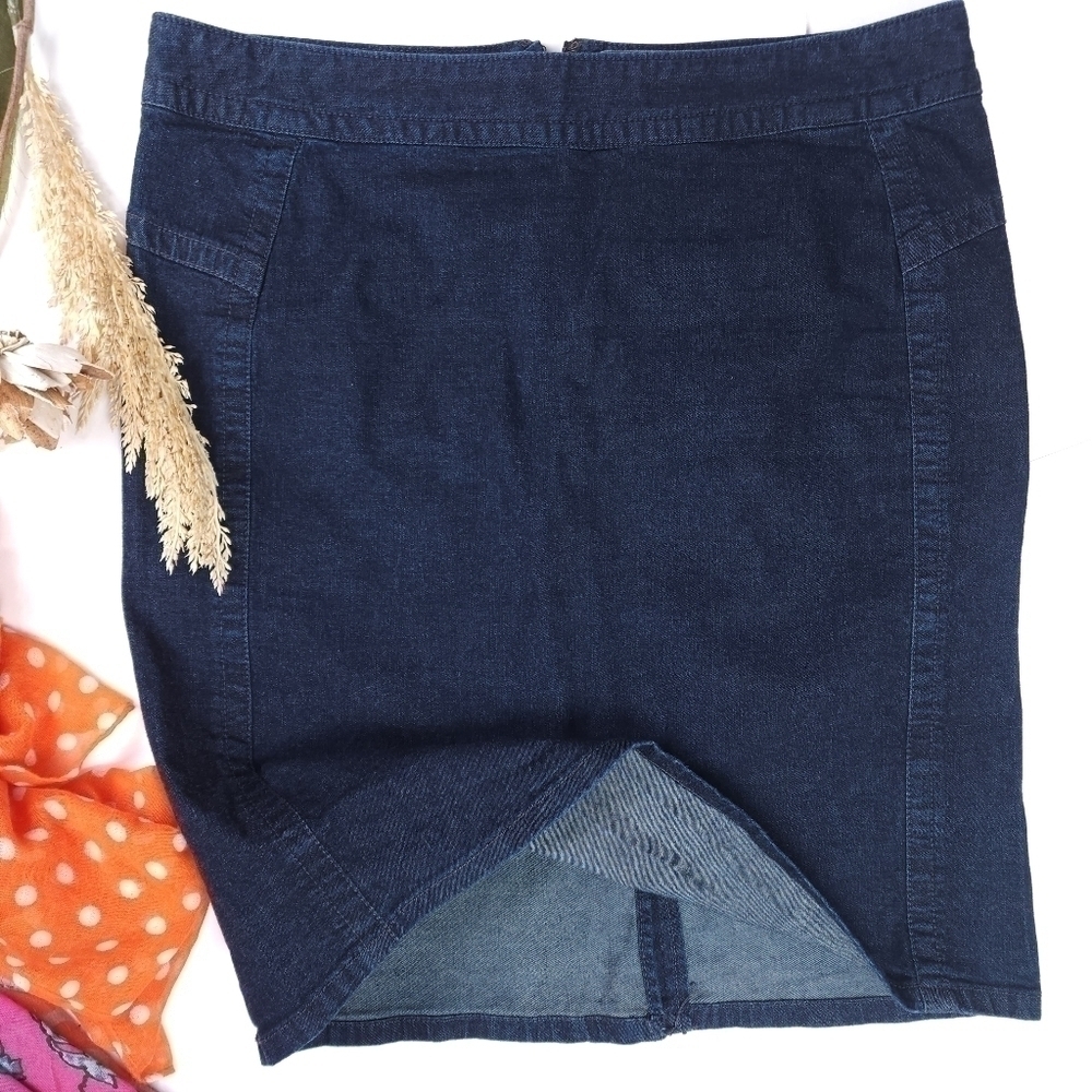 New Converse Jean Skirt Sz 30 - Picture 3 of 13